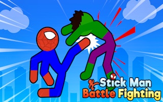 Image Stick Man Battle Fighting