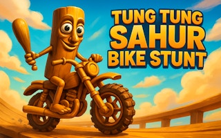Image Tung Tung Sahur Bike Stunt